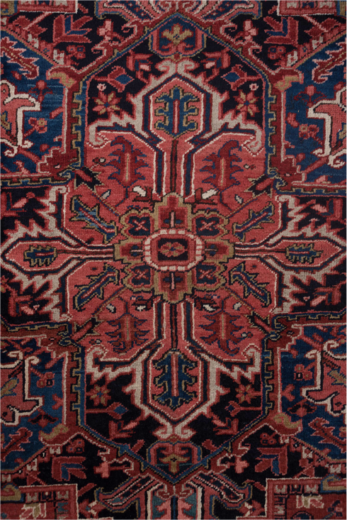 Vintage Heriz Area Rug (8' x 10')